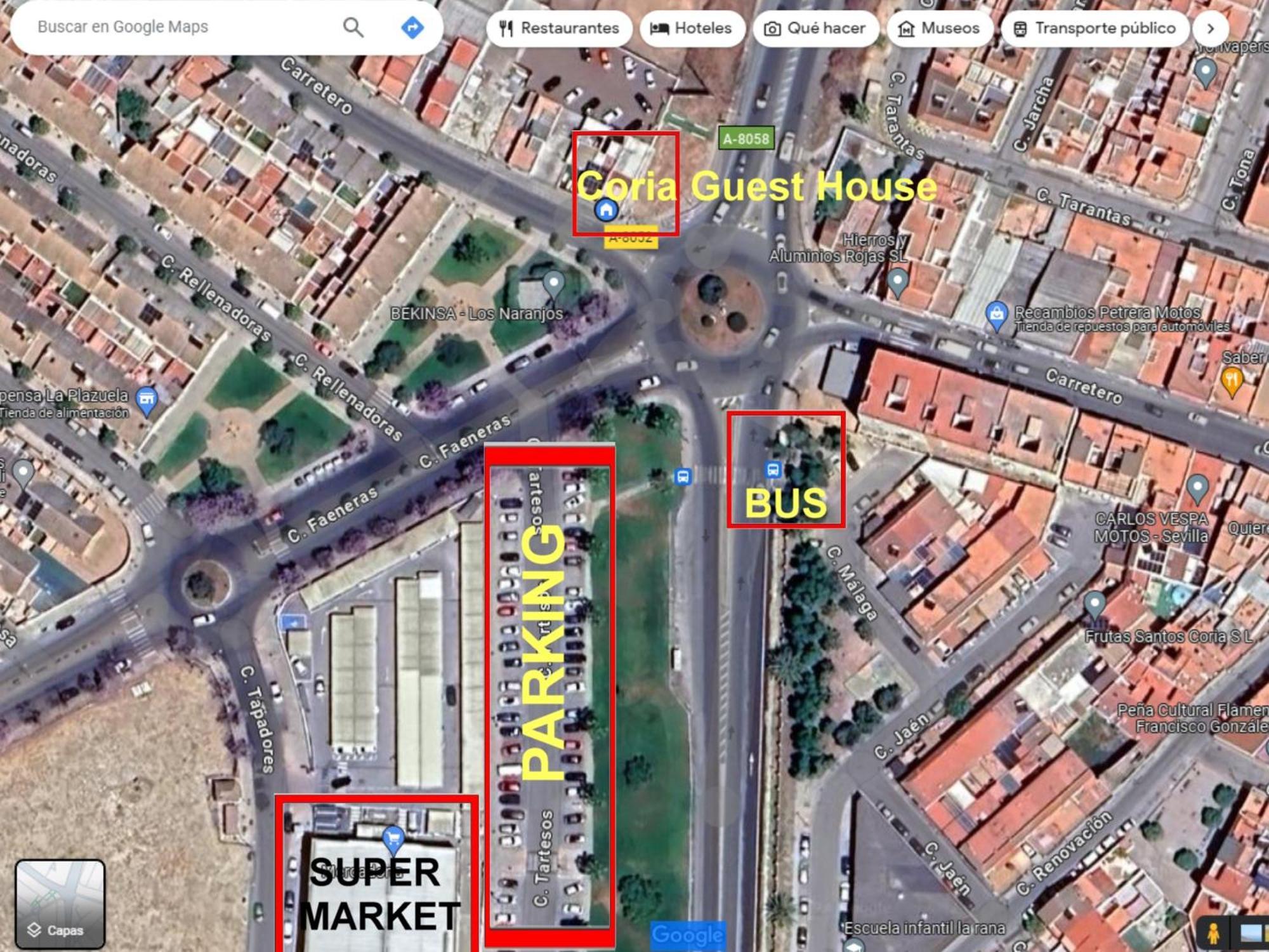 Habitacion En Coria Coria del Río Exteriör bild